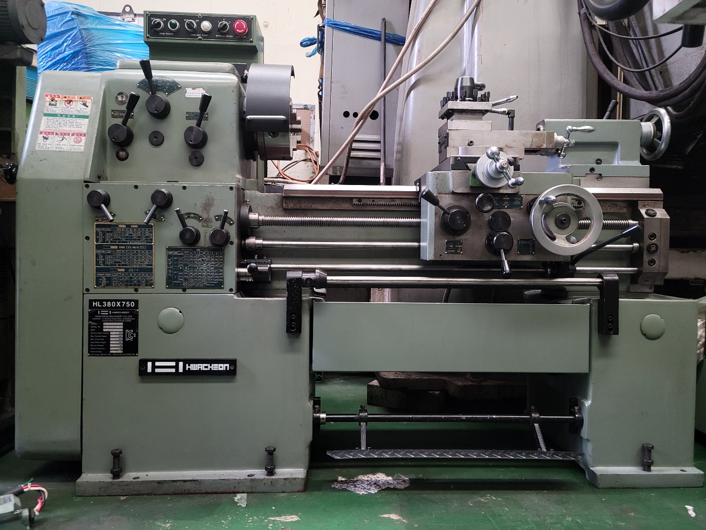 화천범용선반 HL380X750