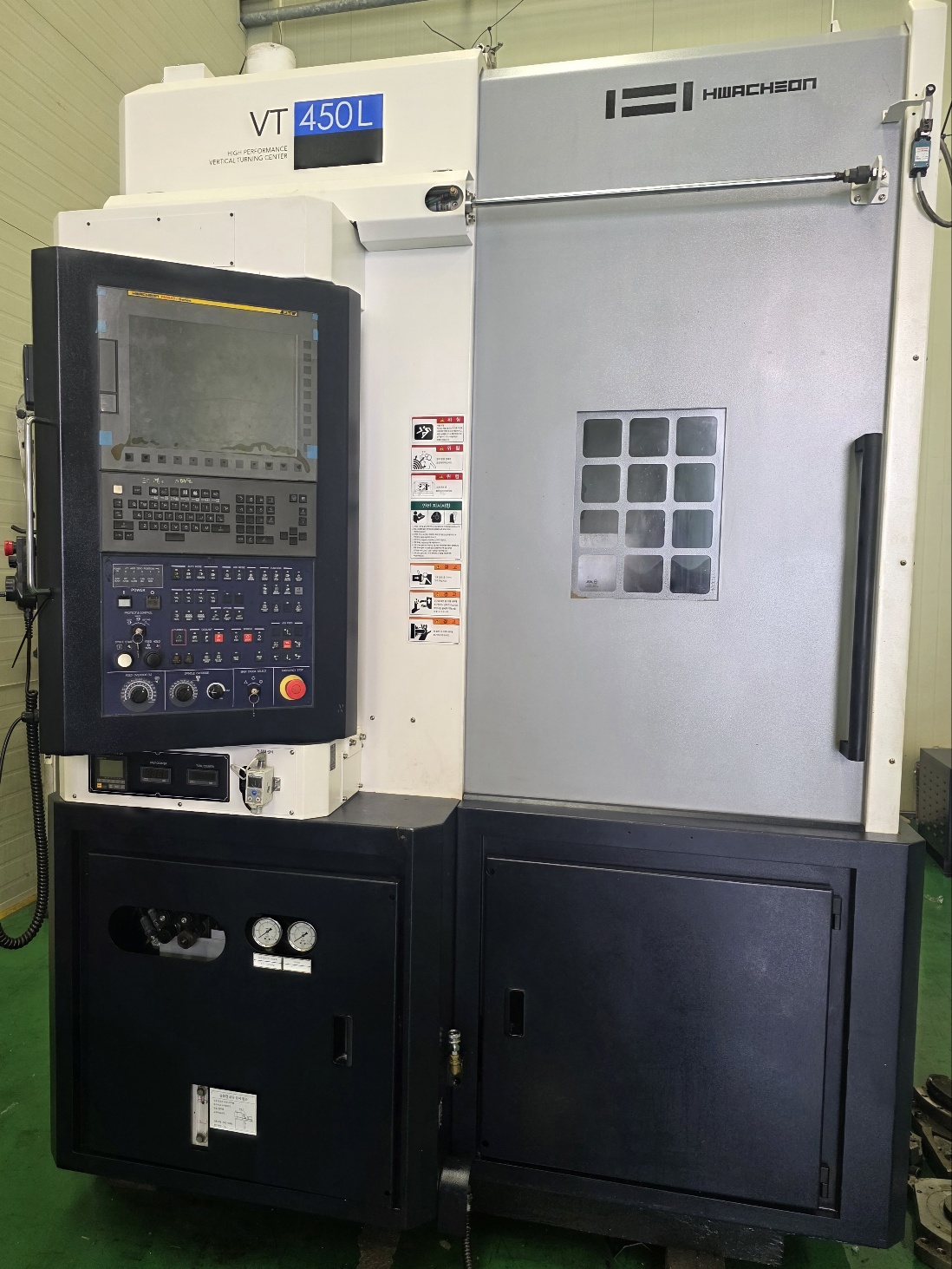 화천수직CNC선반 VT-450L